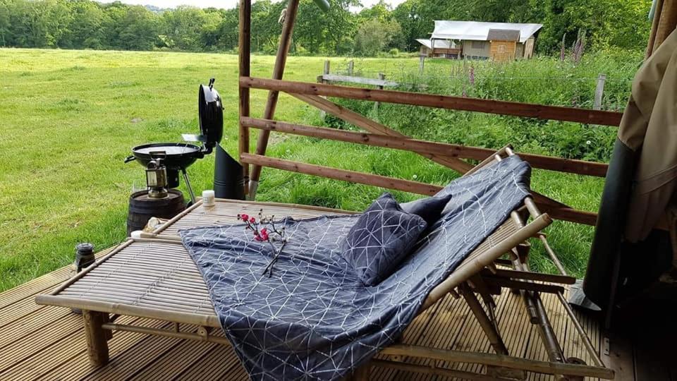 Bazoches-au-Houlme Glamping Des 2 Marguerites酒店 外观 照片